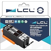 Amazon.co.jp: LCL BCI-300 互換 顔料ブラック PGBK 2本セット